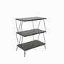 Hanah Home Mesa Lateral Antracita 46x76x30 cm